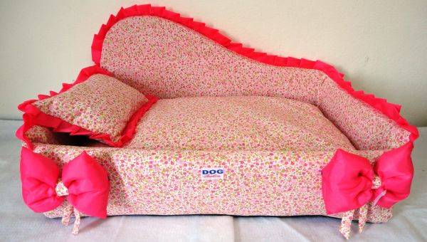 cama divã m rosa flores